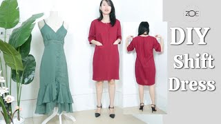 DIY Shift Dress | Develop Basic Pattern | Zoe DIY