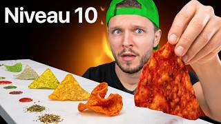 I'm eating the spiciest potato chip in the world!