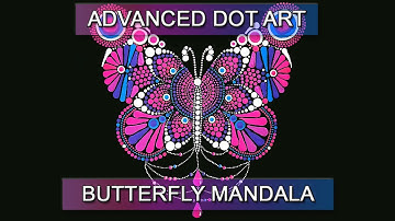 Advanced: Butterfly Dot Art Pattern - Part 6 - Jewels and Chains