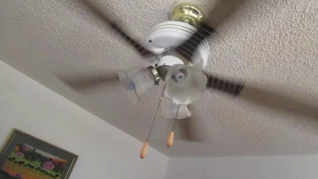 Baseball Bat Ceiling Fan With 3 Light Kit Youtube