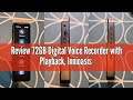 Review 72GB Digital Voice Recorder with Playback, Innioasis R1 Full Touchscreen Voice Recorder with