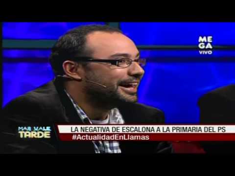Panel comenta la negativa de Escalona a participar en las primarias del PS - YouTube