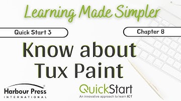 QUICK START 3-Chap-8 Know about Tux Paint