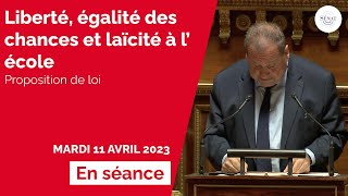 Proposition de loi pour une école de la liberté, de l'égalité des chances et de la laîcité