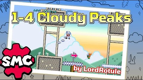 Super Mario Construct: 1-4 Cloudy Peaks by LordRotule