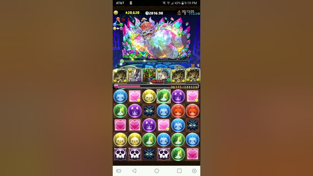 Puzzle & Dragons Aggregate Dragon vs. July Quest Lv.15 YouTube