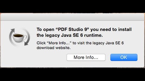 How to Fix Java SE 6 Runtime Issue on Mac OSx Yosemite