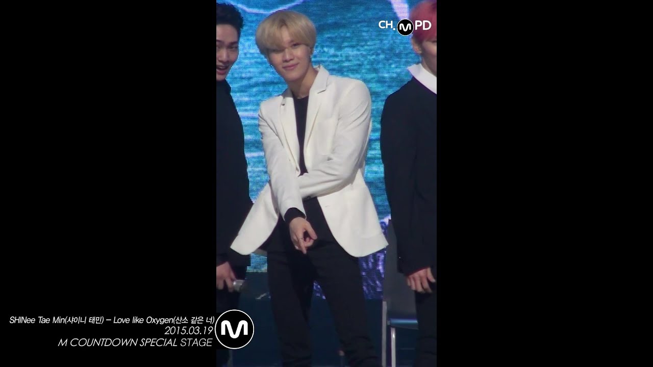 [MPD직캠] 샤이니 태민 직캠 산소 같은 너 Love like Oxygen SHINee Tae Min Fancam Mnet MCOUNTDOWN 150319
