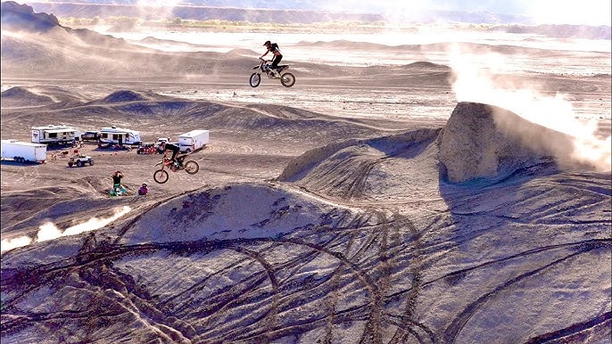 Jumping Massive Ramp At Ocotillo Wells - YouTube