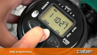 Claber Programmable 9 Volt Inline Solenoid Valve