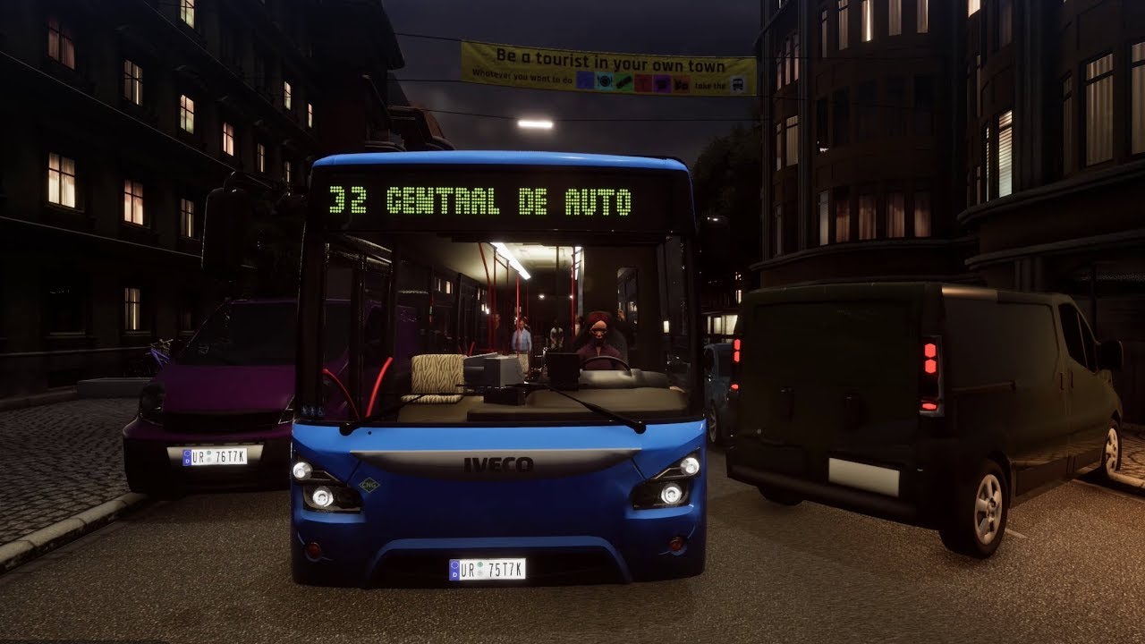 BUS SIMULATOR 18 | #11 Calles Angostas Bus Articulado | Ruta en Centro de la Ciudad