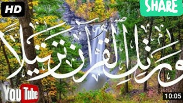 تلاوة غاية في الجمال والراحة النفسية{ إنما يوفى الصابرون أجرهم بغير حساب }