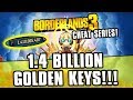 Borderlands 3 cheats  14 billion golden keys