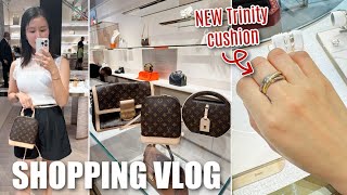 NEW Cartier Trinity cushion, NEW LV bags, random Hermès offer etc! Luxury shopping vlog
