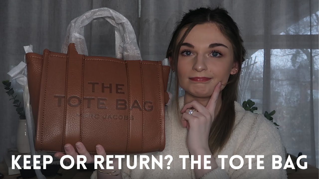 CROOKED STITCHING? QUALITY ISSUES?  Marc Jacobs Mini Leather Tote Bag  Review/WhatFits/Modshot 