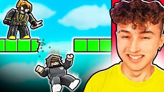 I Trolled This YOUTUBER, and He Got MAD...(Roblox BedWars)