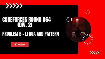 Codeforces Round 864 (Div. 2) Problem B - Li Hua and Pattern (Bengali Explanation)