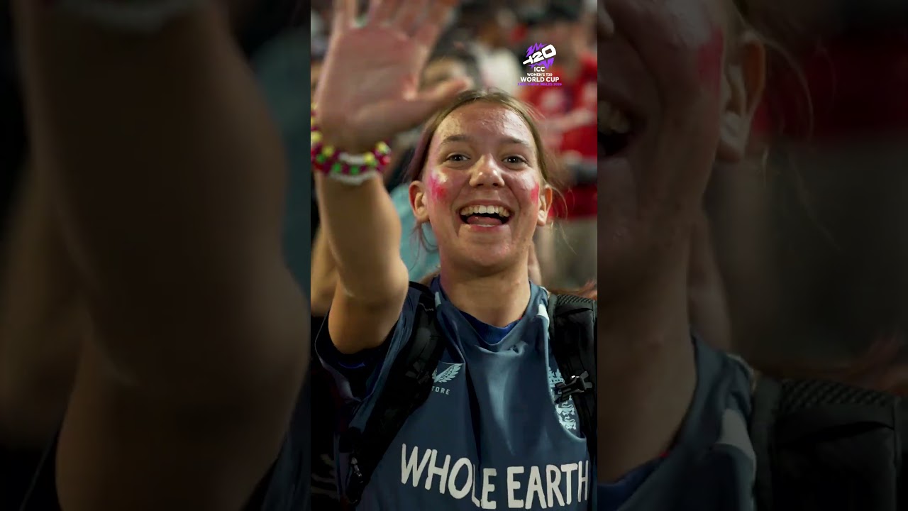The Oval crowd soaked in every second of England’s #T20WorldCup semi-final win 🔊😍