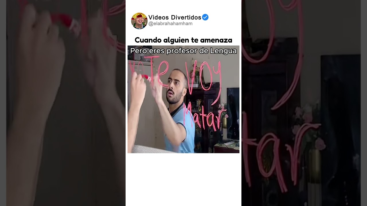 El profesor no pudo ignorar la falta de ortografía 😂