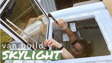 Boat Hatch Skylight Install Ram Promaster  |  Van Conversion
