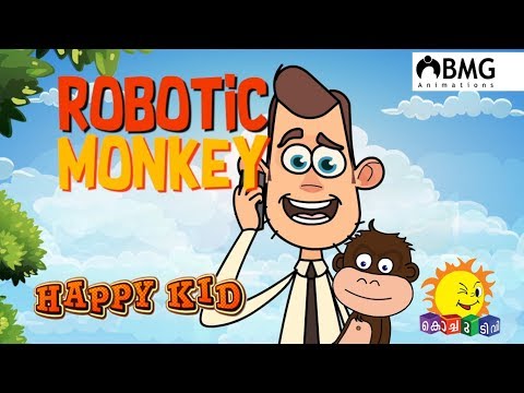Happy Kid | Robotic Monkey | Episode 114 | Kochu TV | Malayalam