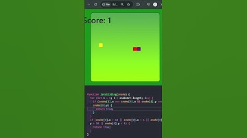 Snake Game in JavaScript #javascript #html #css #webdevelopment #shorts