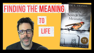Finding the meaning of life: Logotherapy #viktorfrankl #alexvesely