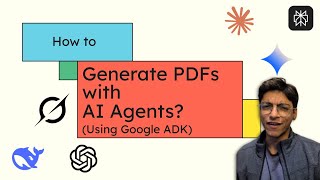 Your AI Agent can generate PDFs EASILY!! (using Google Agent Development Kit)