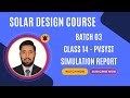 Batch 03 | Class 14, PVsyst Simulation – 3D Shading Analysis using PVC File & BESS Integration
