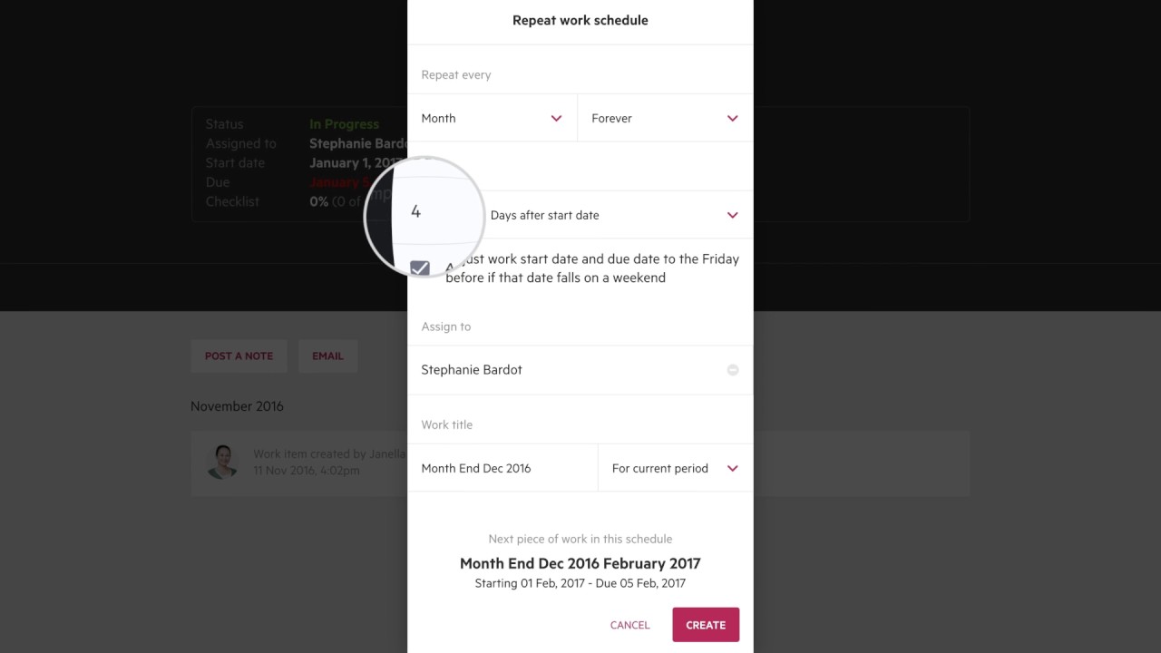 How to Schedule Work in Karbon - YouTube