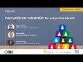 ·WebinarORH: Evaluación del desempeño  Por qué y cómo hacerla