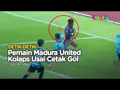 HOROR! Ricki Kolaps Usai Benturan Fatal PSIS vs Madura United