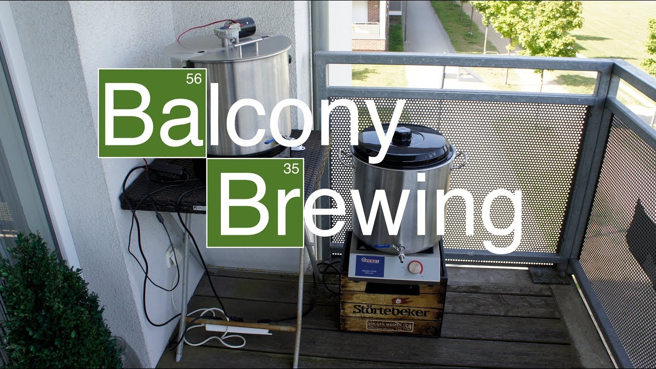 Balcony Brewing, Homebrewing Bockbier! (HD 1080)