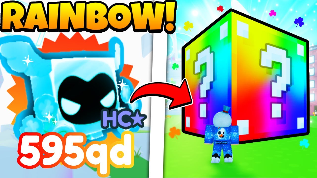 *NEW* RAINBOW LUCKY BLOCKS UPDATE is OVERPOWERED! NEW PETS, TRADE