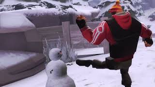 Russian guy trying to beat a snowman - Fail :D | Kits.ai Resimi