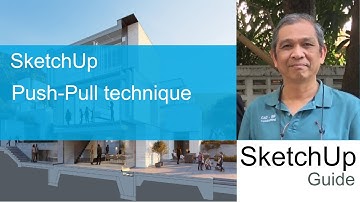 SketchUp: เทคนิคการใช้เครื่องมือ Push-Pull
