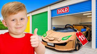 As crianças fazem uma venda de garagem de сarrinhos para ajudar o Oliver!