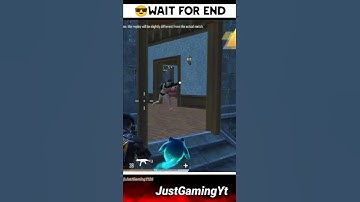 😎wait for end #bgmi #shorts #shortvideo #pubg