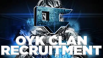 OYK Clan: Contract Wars Recruitment #Join the battle