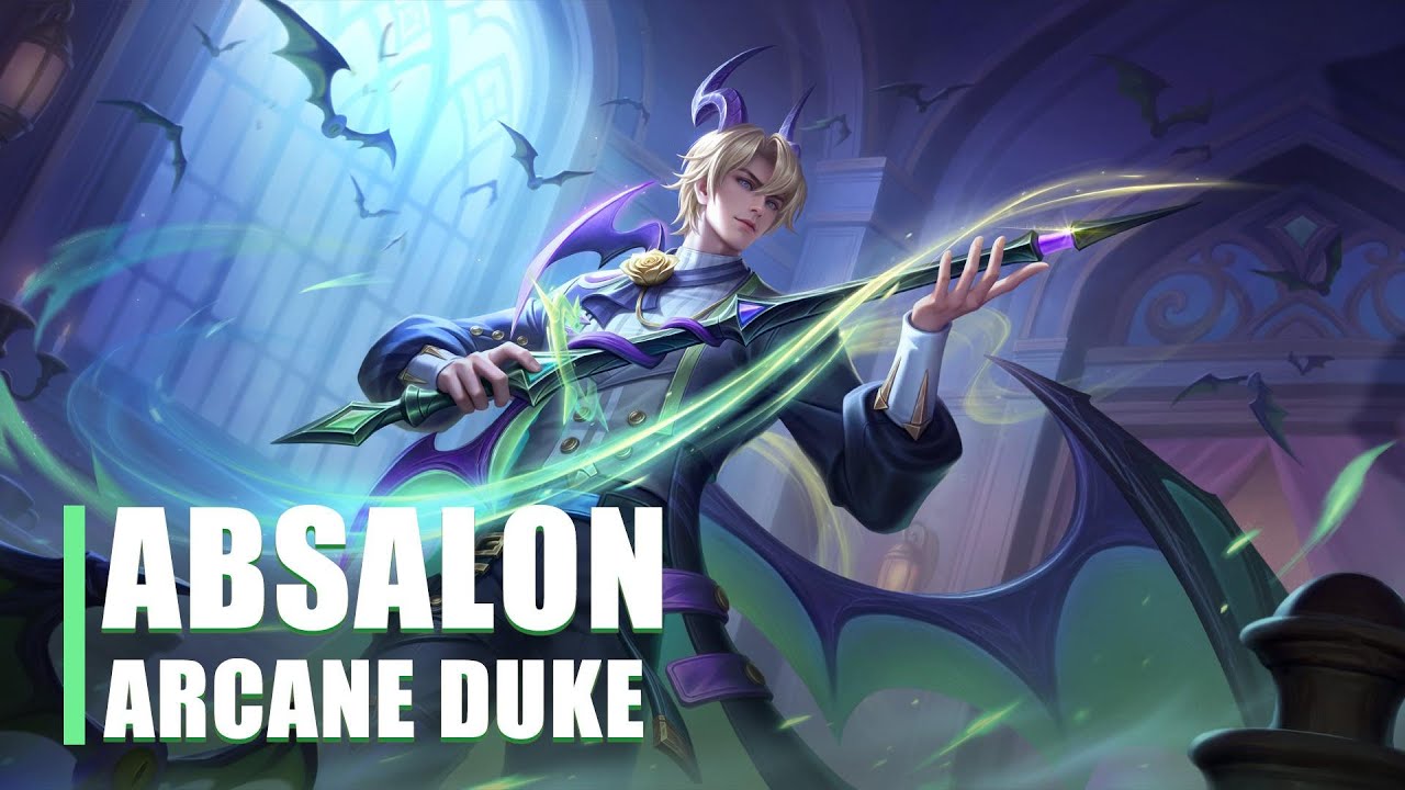 New Skin | Absalon - Arcane Duke | Heroes Evolved | NetDragon - YouTube