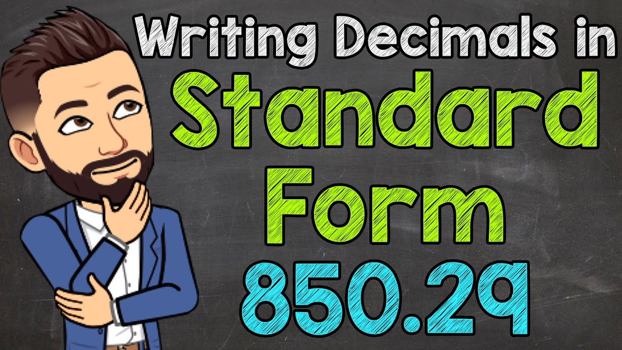 How To Write Decimals In Word Form | Math With Mr. J