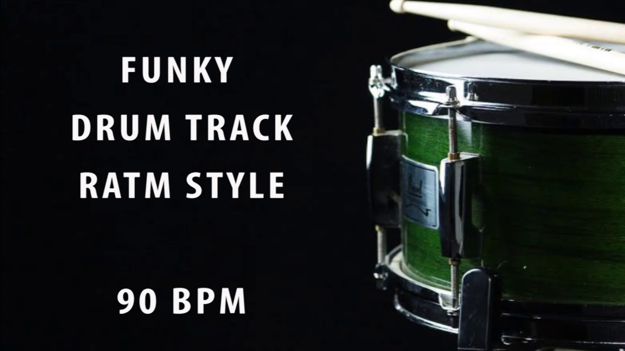 Drum track in the style of Rage Against The Machine 90 Bpm YouTube