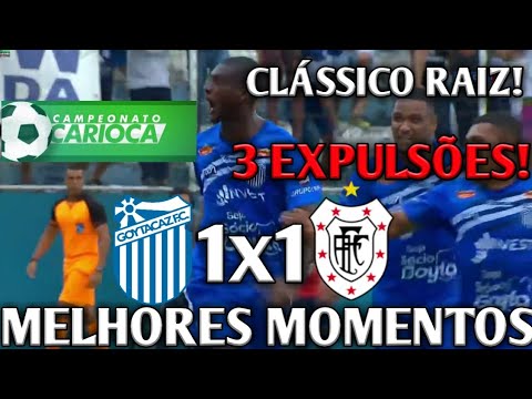 Goytacaz-RJ 1 x 1 Americano-RJ - Gols & Melhores Momentos(HD) - Seletiva Campeonato Carioca 2019