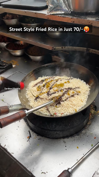 Veg Fried Rice🥵😱 #shortsfeed #streetfood #indianstreetfood #foodvlog #foodiesfeed #streetfoodindia