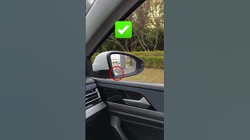 Adjust your side mirrors for the best driving view!#driving #skills #tips #knowledge #fpy