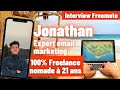 Tre 100 freelance nomade a 21 ans avec jonathan andr