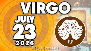 𝐕𝐢𝐫𝐠𝐨 ♍ THE COSMIC 🌌 RESET ACCELERATES! 😲🎁 Horoscope for today JULY 23 2026 🔮 #horoscope #new #tarot