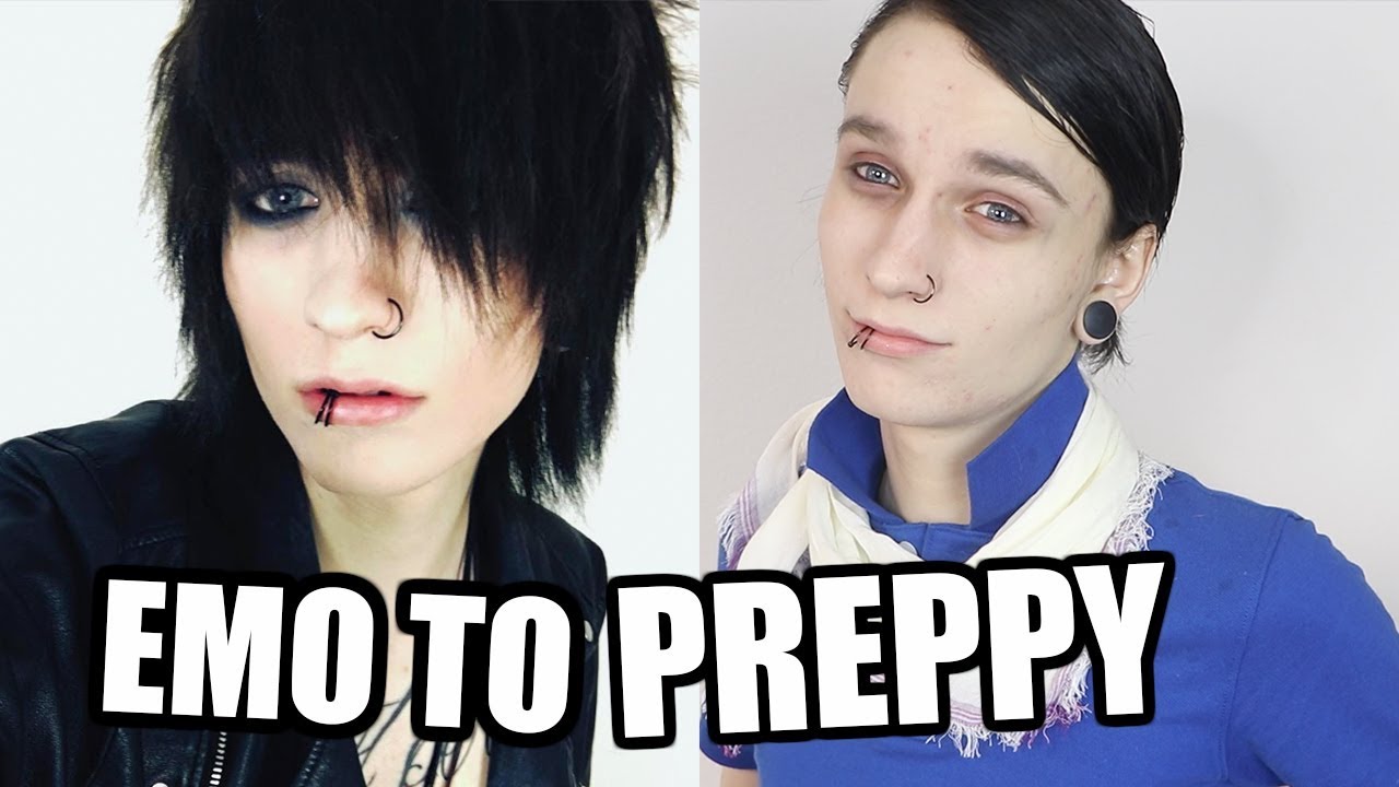 Emo To Preppy Transformation Johnnie Guilbert Youtube