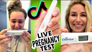 LIVE Pregnancy Test TikTok Compilation you MUST WATCH I&#39;M PREGNANT BFP TTC Tik Tok Videos!