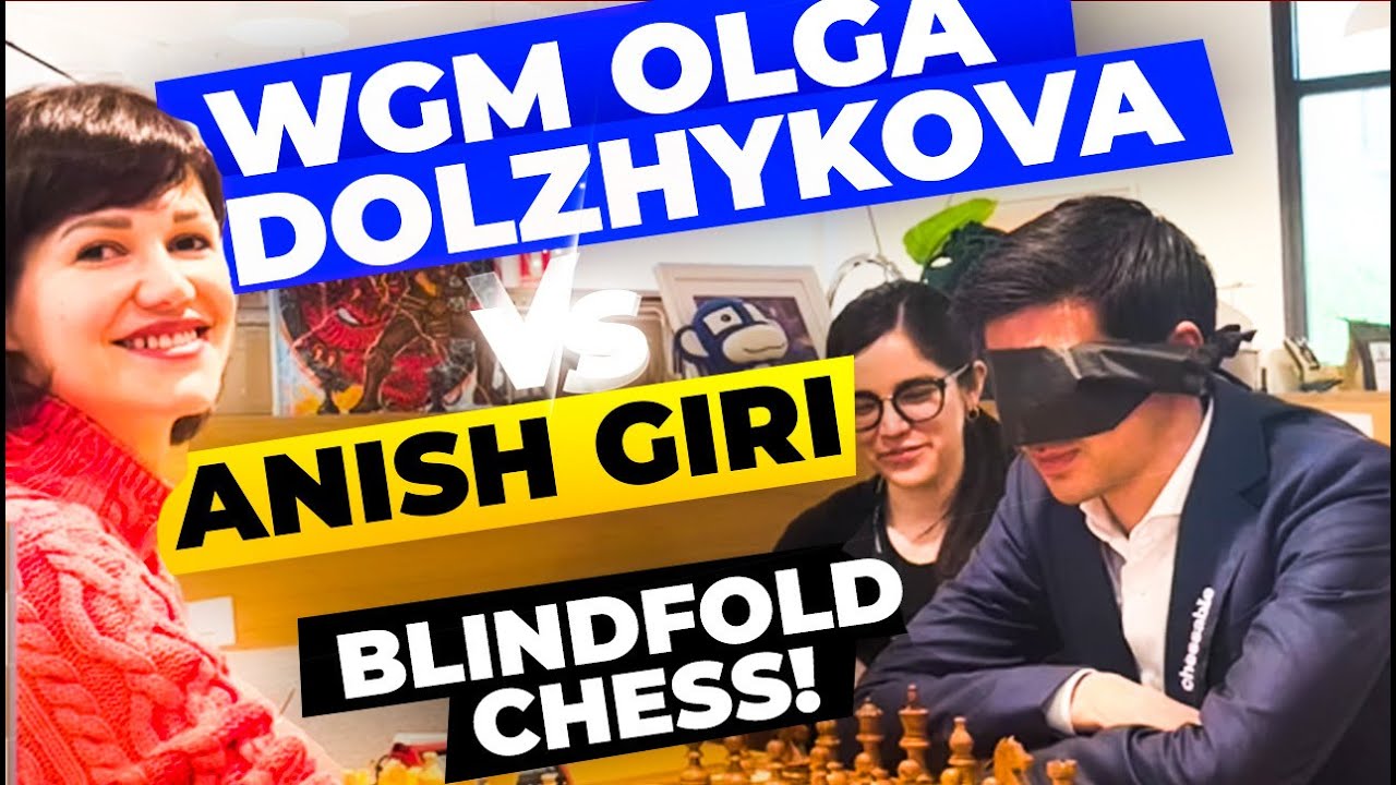 BLINDFOLD CHESS SIMUL with Anish Giri at Optiver 